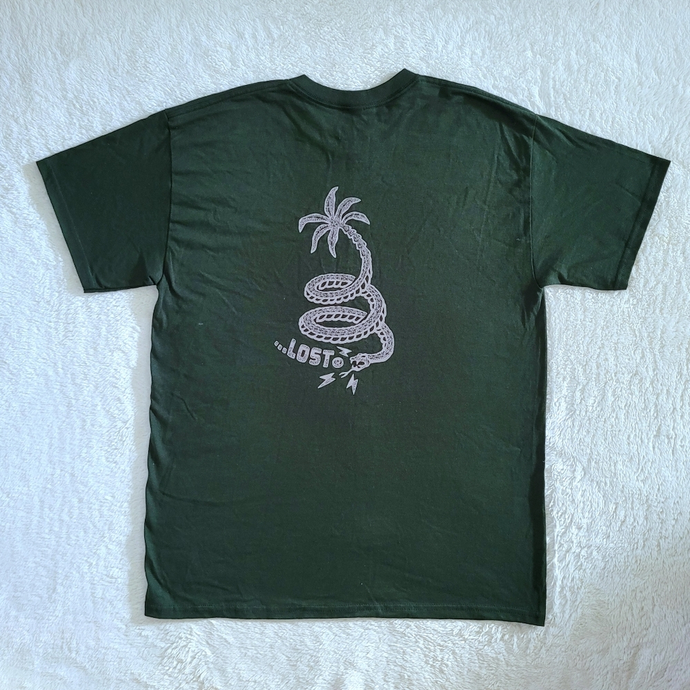 ...lost International Serpent🐍 Palm Tree🌴 Graphic Tee👕 - NWOT
